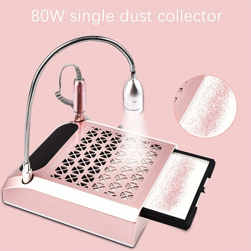 35000rpm Professional Electric Nail Drill Machine, High-Speed Nail Art Drill Set, All-in-One Acrylic, Gel Removal & Polishing Drill with LED, Precision Manicure & Pedicure Set, Multifunctional Manicure Tool for Salon And Home